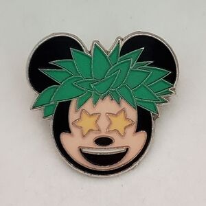 Disney Pin Trading Aulani Resort Mickey Mouse Emoji Hawaii Collection Pin